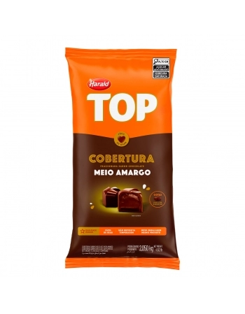 COBERTURA TOP GOTAS MEIO AMARGO 2,05 KG HARALD