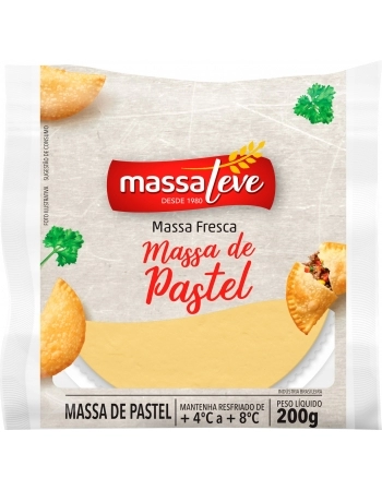 MASSA DE PASTEL CUMBUCA 200 G - MASSA LEVE