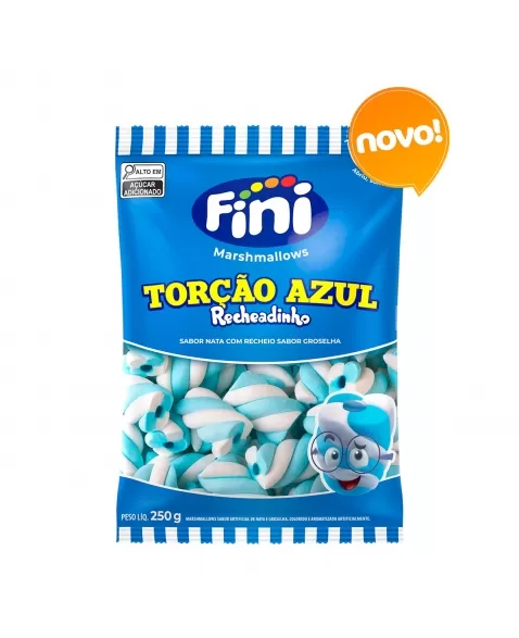 FINI MARSHMALLOW RECHEADO TORCAO AZUL 250G