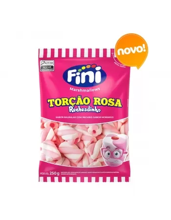 FINI MARSHMALLOW RECHEADO TORCAO ROSA 250G