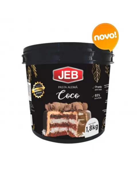 JEB PASTA ALEMA DE COCO 1,8 KG