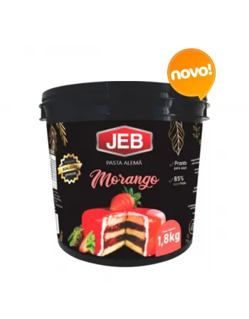 PASTA ALEMÃ MORANGO 1,8 KG JEB