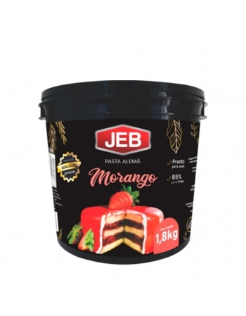 JEB PASTA ALEMA DE MORANGO 1,8 KG