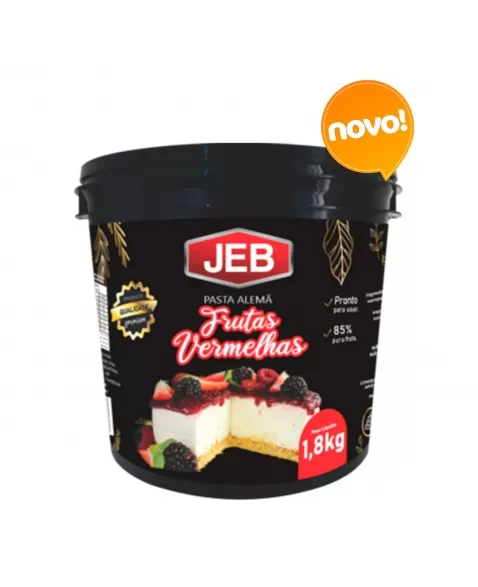 JEB PASTA ALEMA FRUTAS VERMELHAS 1,8 KG