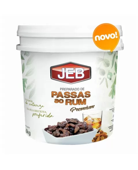 JEB PREPARADO DE PASSAS AO RUM 4,6 KG