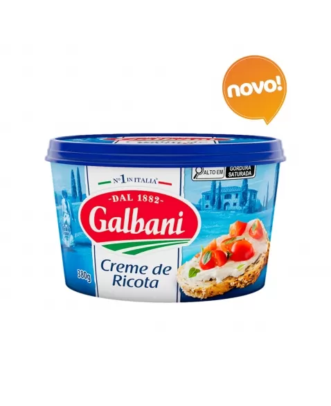 GALBANI CREME DE RICOTA 380G (CX/6)