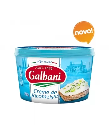 GALBANI CREME DE RICOTA LIGHT 380G (CX/6)