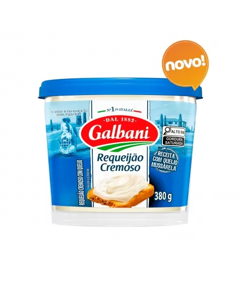 GALBANI REQUEIJAO CREMOSO 380G (CX/12)