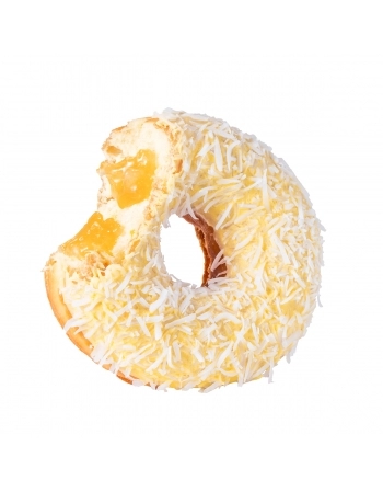 MD RING ABACAXI C/ COBERTURA CHOCOLATE BRANCO E COCO RALADO 75G (CX/24)