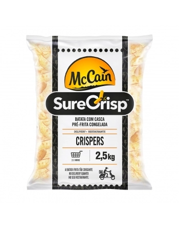 BATATA SURECRISP CRISPERS 2,5KG MCCCAIN - CAIXA 5 PACOTES