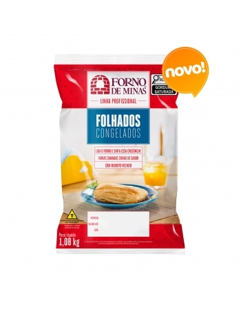 FM FOLHADO DE PRESUNTO E QUEIJO FOOD SERVICE 1,080 KG