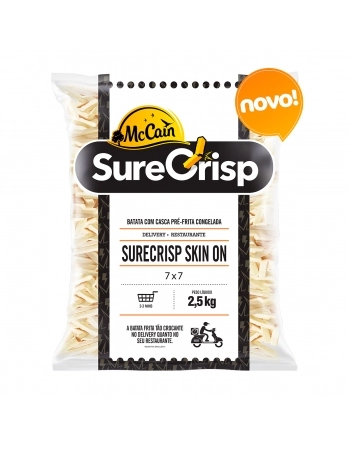 MC SURECRISP SKIN ON BATATA CORTE FINO 7 MM 12,5 KG (5X2,5KG)
