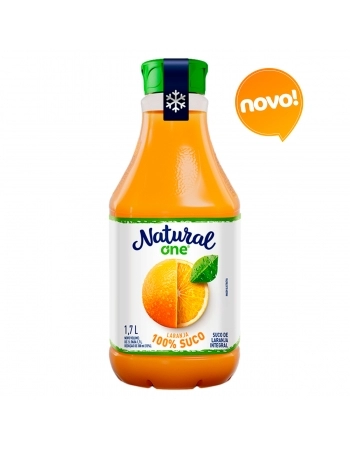 NAT ONE REFRIGERADO INTREGRAL LARANJA 1,7 LT