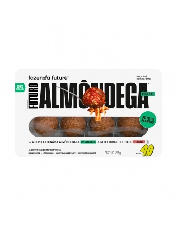 ALMONDEGA A BASE DE PLANTAS 275 GR - FAZENDA FUTURO