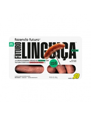 FUTURO LINGUIÇA 250 GR (LINGUIÇA A BASE DE PLANTAS) - FAZENDA FUTURO
