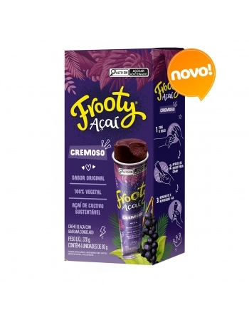 FROOTY ACAI TUBES CARTUCHO 320 G (6X4X80G)