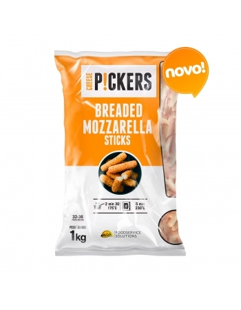 MC PICKERS FS BREADED MOZZARELA STICKS 1 KG (6X1KG)