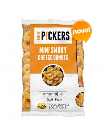 MC PICKERS FS MINI SMOKY CHEESE DONUTS 1 KG (6X1KG)