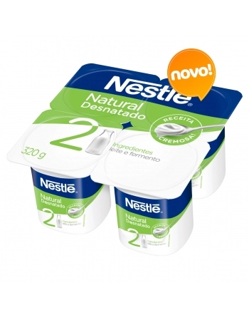 NESTLE 320G IOG NATURAL DESNATADO (CX/12)