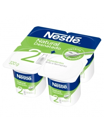 NESTLE 320G IOG NATURAL DESNATADO (CX/12)