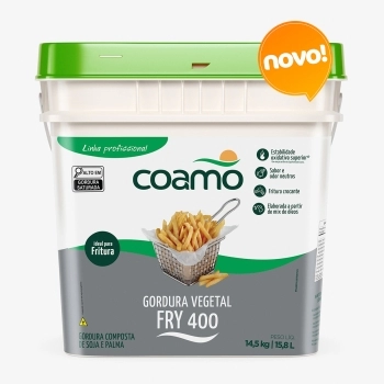GORDURA VEGETAL FRY 400 14,5 KG COAMO