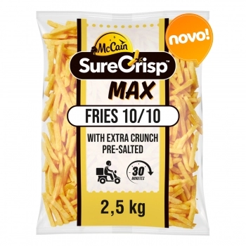 MC SURECRISP MAX FS BATATA CORTE 10 MM 10 KG (4X2,5KG)