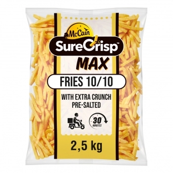 MC SURECRISP MAX FS BATATA CORTE 10 MM 10 KG (4X2,5KG)