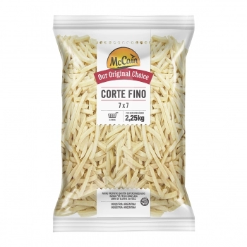MCCAIN FS BATATA CORTE 7 MM ARGENTINA 18 KG (8X2,25KG)