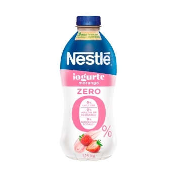 NESTLE IOGURTE MORANGO ZERO 1,150 KG (CX/12)