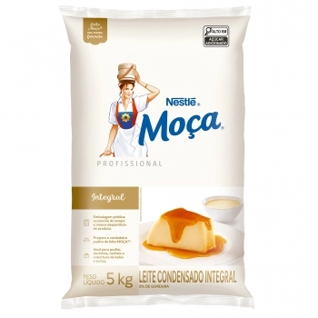 LEITE CONDENSADO MOÇA 5 KG NESTLÉ PROFESSIONAL