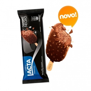 PICOLE LACTA DIAMANTE NEGRO 20 X 68 G