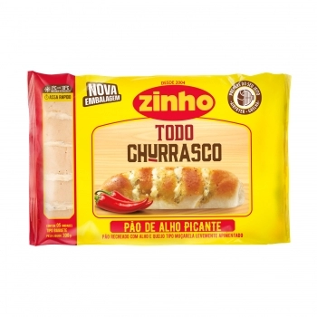 ZINHO PAO DE ALHO BAGUETE PICANTE 300 G