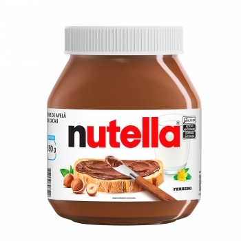 NUTELLA CREME DE AVELÃ COM CACAU 650 G