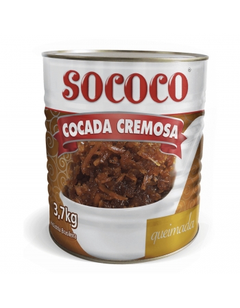 DOCE DE COCO QUEIMADO LATA 3,7 KG - SOCOCO