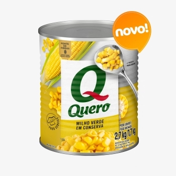 QUERO MILHO VERDE LATA 1,7 KG