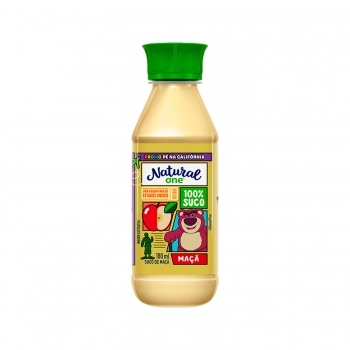 SUCO INTEGRAL DE MAÇÃ AMBIENTE 180 ML NATURAL ONE
