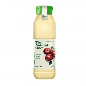 SUCO INTEGRAL DE MAÇÃ REFRIGERADO 900 ML NATURAL ONE