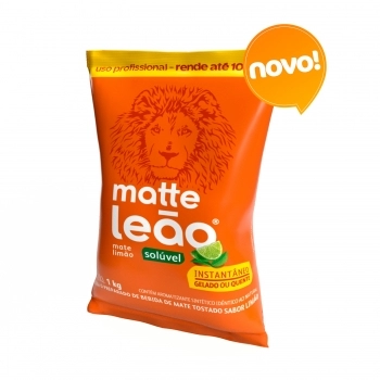 CHÁ MATTE LEÃO SOLÚVEL LIMÃO INSTANTÂNEO 1 KG