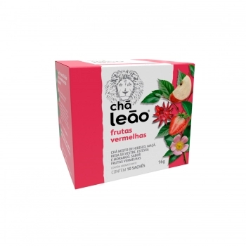 CHÁ MATTE LEÃO MISTO FRUTAS VERMELHAS 10X1,6G
