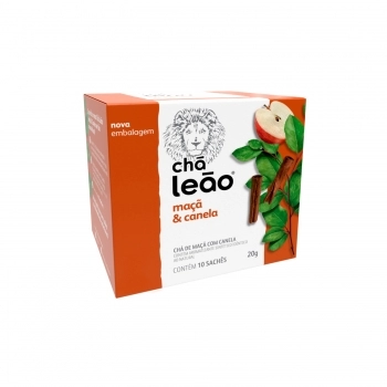 CHÁ MATTE LEÃO MAÇÃ E CANELA 10X2G