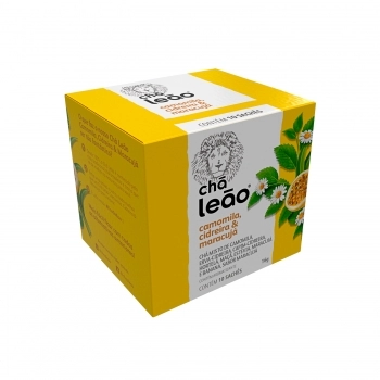 CHÁ MATTE LEÃO MISTO CAMOMILA, CIDREIRA E MARACUJÁ 10X1,6G