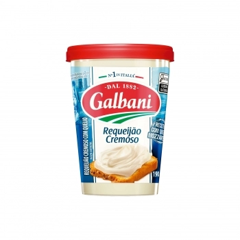 REQUEIJÃO CREMOSO 190G GALBANI - CAIXA COM 24