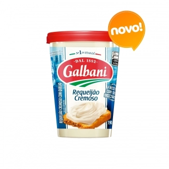 REQUEIJÃO CREMOSO 190G GALBANI - CAIXA COM 24