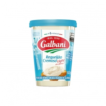 REQUEIJÃO CREMOSO LIGHT 190G GALBANI - CAIXA COM 24