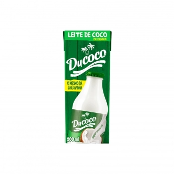LEITE DE COCO TETRAPACK 200 ML DUCOCO