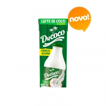 LEITE DE COCO TETRAPACK 200 ML DUCOCO