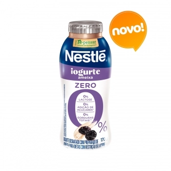 IOGURTE NESTLÉ AMEIXA ZERO 170G - CAIXA COM 24