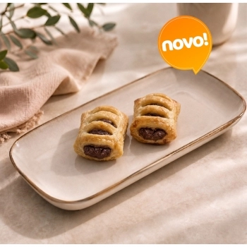 NEVASCA MINI FOLHADO CHOCOLATE PRETO 1 KG