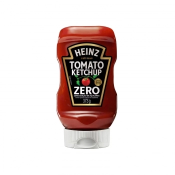 KETCHUP HEINZ ZERO ADIÇÃO DE AÇÚCARES 373 G
