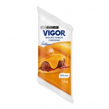VG MOLHO LACTEO SABOR CHEDDAR 1,5 KG